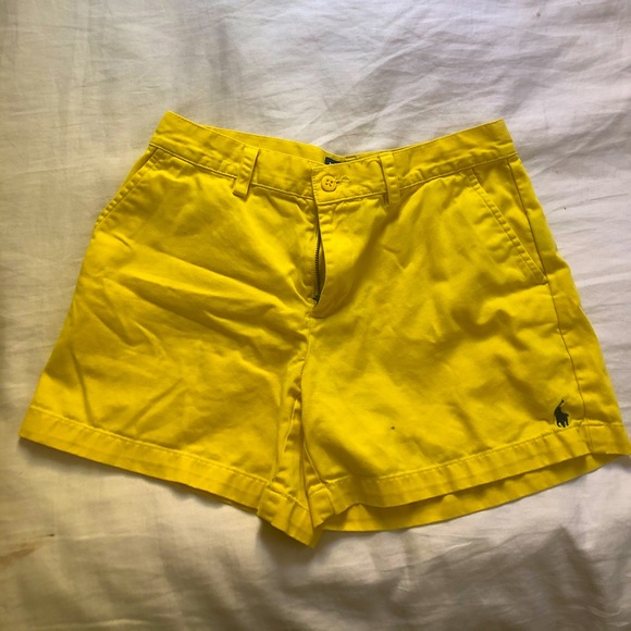 Yellow Ralph Lauren Shorts - Picture 1 of 5